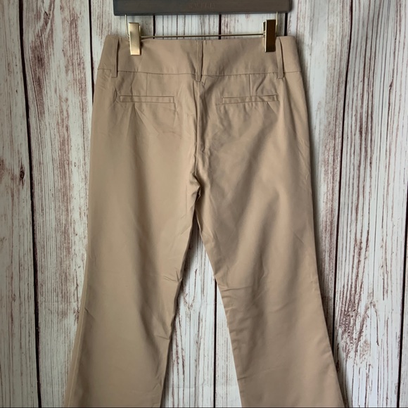 Willi Smith Khaki Wide Leg Dress Pants Size 8 - Picture 4 of 6